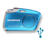 Olympus micro-mini DIGITAL - Blu