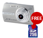 Olympus Mju 700 7.1 Megapixel digital camera + free 256 MB memory card